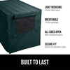 image:imageGORILLA GRIP Dog Crate Covers Wire Kennel Topper 42 in Gray Black PawHunter Green