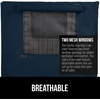 image:imageGORILLA GRIP Dog Crate Covers Wire Kennel Topper 42 in Gray Black PawNavy