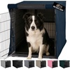 image:imageGORILLA GRIP Dog Crate Covers Wire Kennel Topper 42 in Gray Black PawNavy