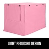 image:imageGORILLA GRIP Dog Crate Covers Wire Kennel Topper 42 in Gray Black PawPink