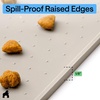 image:imageGORILLA GRIP Dog Food Mat 100 Waterproof Silicone 185x115 GrayBeige