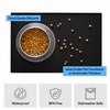 image:imageGORILLA GRIP Dog Food Mat 100 Waterproof Silicone 185x115 GrayBlack
