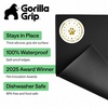 image:imageGORILLA GRIP Dog Food Mat 100 Waterproof Silicone 185x115 GrayBlack