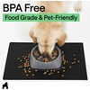image:imageGORILLA GRIP Dog Food Mat 100 Waterproof Silicone 185x115 GrayBlack