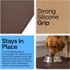 image:imageGORILLA GRIP Dog Food Mat 100 Waterproof Silicone 185x115 GrayBrown