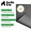 image:imageGORILLA GRIP Dog Food Mat 100 Waterproof Silicone 185x115 GrayCharcoal