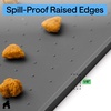 image:imageGORILLA GRIP Dog Food Mat 100 Waterproof Silicone 185x115 GrayCharcoal