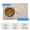 image:imageGORILLA GRIP Dog Food Mat 100 Waterproof Silicone 185x115 GrayCream