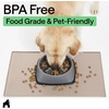 image:imageGORILLA GRIP Dog Food Mat 100 Waterproof Silicone 185x115 GrayCream