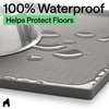 image:imageGORILLA GRIP Dog Food Mat 100 Waterproof Silicone 185x115 GrayGray