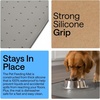 image:imageGORILLA GRIP Dog Food Mat 100 Waterproof Silicone 185x115 GrayGray