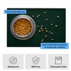 image:imageGORILLA GRIP Dog Food Mat 100 Waterproof Silicone 185x115 GrayHunter Green