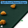 image:imageGORILLA GRIP Dog Food Mat 100 Waterproof Silicone 185x115 GrayHunter Green