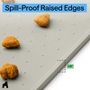 image:imageGORILLA GRIP Dog Food Mat 100 Waterproof Silicone 185x115 GrayLight Gray