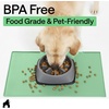 image:imageGORILLA GRIP Dog Food Mat 100 Waterproof Silicone 185x115 GrayMint