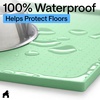 image:imageGORILLA GRIP Dog Food Mat 100 Waterproof Silicone 185x115 GrayMint
