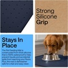 image:imageGORILLA GRIP Dog Food Mat 100 Waterproof Silicone 185x115 GrayNavy