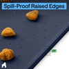 image:imageGORILLA GRIP Dog Food Mat 100 Waterproof Silicone 185x115 GrayNavy