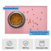 image:imageGORILLA GRIP Dog Food Mat 100 Waterproof Silicone 185x115 GrayPink