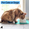 image:imageGORILLA GRIP Dog Food Mat 100 Waterproof Silicone 185x115 GrayTurquoise