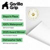 image:imageGORILLA GRIP Dog Food Mat 100 Waterproof Silicone 185x115 GrayWhite
