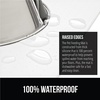 image:imageGORILLA GRIP Dog Food Mat 100 Waterproof Silicone 185x115 GrayWhite