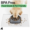image:imageGORILLA GRIP Dog Food Mat 100 Waterproof Silicone 185x115 GrayWhite