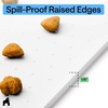image:imageGORILLA GRIP Dog Food Mat 100 Waterproof Silicone 185x115 GrayWhite