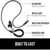 image:imageGORILLA GRIP Dog Leash Heavy Duty Reflective Rope for 33lb Dogs BlackGray