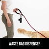 image:imageGORILLA GRIP Dog Leash Heavy Duty Reflective Rope for 33lb Dogs BlackRed