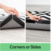 image:imageGORILLA GRIP Extra Long Rug Grippers for Hardwood Floor 8 Pack BlackRectangular