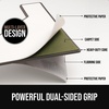 image:imageGORILLA GRIP Extra Long Rug Grippers for Hardwood Floor 8 Pack BlackTriangular