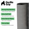 image:imageGORILLA GRIP Felt Rug Pad for Hardwood Floors with Rubber Backing 2x8 FT4 x 6 Rectangular