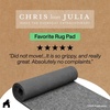 image:imageGORILLA GRIP Felt Rug Pad for Hardwood Floors with Rubber Backing 2x8 FT9 x 12 Rectangular