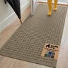 image:imageGORILLA GRIP HydroABSORB Door Mat for Indoor Outdoor Use 29x17 BlackBeige