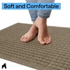 image:imageGORILLA GRIP HydroABSORB Door Mat for Indoor Outdoor Use 29x17 BlackBeige