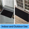 image:imageGORILLA GRIP HydroABSORB Door Mat for Indoor Outdoor Use 29x17 BlackBlack