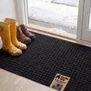image:imageGORILLA GRIP HydroABSORB Door Mat for Indoor Outdoor Use 29x17 BlackBlack