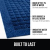 image:imageGORILLA GRIP HydroABSORB Door Mat for Indoor Outdoor Use 29x17 BlackBlue