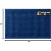 image:imageGORILLA GRIP HydroABSORB Door Mat for Indoor Outdoor Use 29x17 BlackBlue