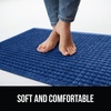image:imageGORILLA GRIP HydroABSORB Door Mat for Indoor Outdoor Use 29x17 BlackBlue