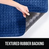 image:imageGORILLA GRIP HydroABSORB Door Mat for Indoor Outdoor Use 29x17 BlackBlue