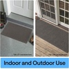 image:imageGORILLA GRIP HydroABSORB Door Mat for Indoor Outdoor Use 29x17 BlackCharcoal