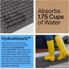 image:imageGORILLA GRIP HydroABSORB Door Mat for Indoor Outdoor Use 29x17 BlackCharcoal