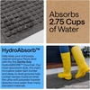image:imageGORILLA GRIP HydroABSORB Door Mat for Indoor Outdoor Use 29x17 BlackCharcoal