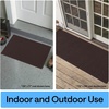 image:imageGORILLA GRIP HydroABSORB Door Mat for Indoor Outdoor Use 29x17 BlackCoffee