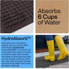 image:imageGORILLA GRIP HydroABSORB Door Mat for Indoor Outdoor Use 29x17 BlackCoffee