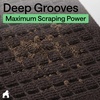 image:imageGORILLA GRIP HydroABSORB Door Mat for Indoor Outdoor Use 29x17 BlackCoffee