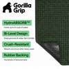 image:imageGORILLA GRIP HydroABSORB Door Mat for Indoor Outdoor Use 29x17 BlackGreen