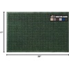 image:imageGORILLA GRIP HydroABSORB Door Mat for Indoor Outdoor Use 29x17 BlackGreen